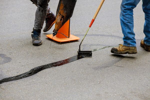 Parking Lot Crack Sealing in Abilene